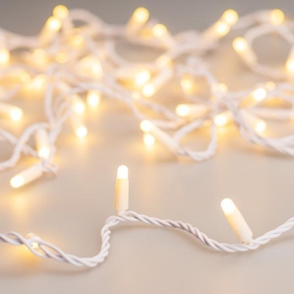 10м Уличная гирлянда нить теплый свет Ardecoled 230V ARD-String-Classic-1000-White-100Led-Milk-Pulse Warm 31646 5754₽