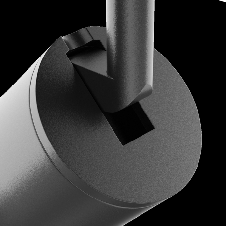 Однофазный светильник для трека Maytoni Track lamps TR022-1-GU10-B 