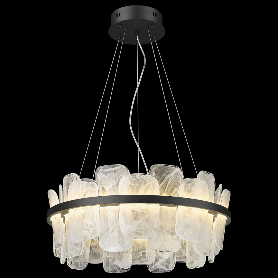 Люстра подвесная LED, 110W, 3000K Wertmark Nelly WE158.20.603