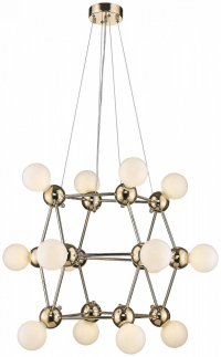 Подвесная люстра с лампочками Wertmark WE234.14.303+Lamps