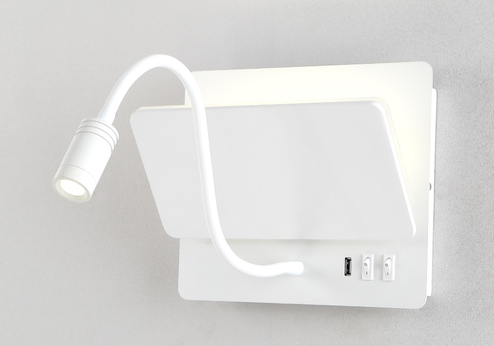 Бра Crystal Lux DUO AP9W LED WH 11500₽