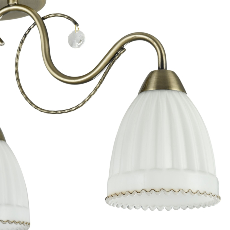 FR2757-PL-03-BZ Потолочная люстра Freya Letizia