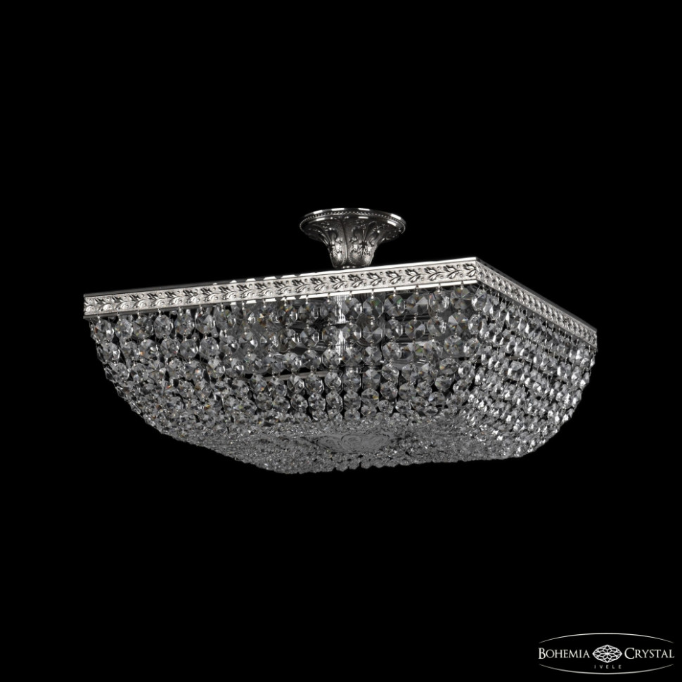 Люстра потолочная Bohemia Ivele Crystal 19112/45IV Ni потолочная люстра crystal lux sevilia pl6 gold
