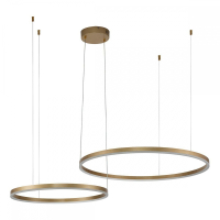 Подвесной светильник Indigo Galass 14001/2P Gold