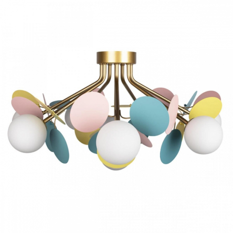 Потолочная люстра Loft It Matisse 10008/8C Mult 