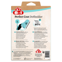 Нарушена упаковка!  <334801> 8in1 Дешеддер Perfect Coat L для крупных собак (замена 149460)