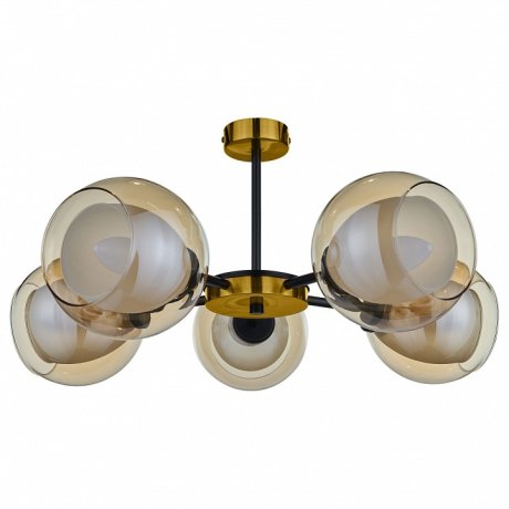 Люстра на штанге 33 идеи S12AM CHN800S.05.17BL.PA-S12AM 