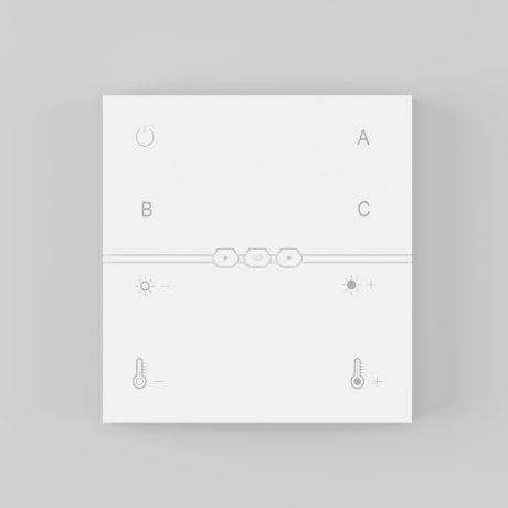 Панель универсальная сенсорная накладная Maytoni Lighting control Smart Home DRC034-8-W