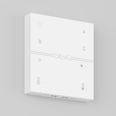 Панель универсальная сенсорная накладная Maytoni Lighting control Smart Home DRC034-8-W