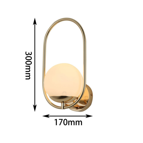 Бра с лампочкой F-promo Mars 2913-1W+Lamps E27 P45 