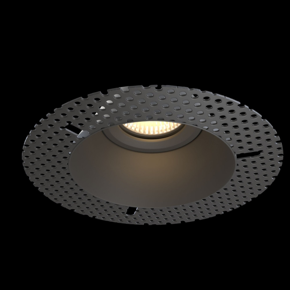 Встраиваемый точечный светильник Maytoni Spodek DL042-01B, цвет черный - фото 2