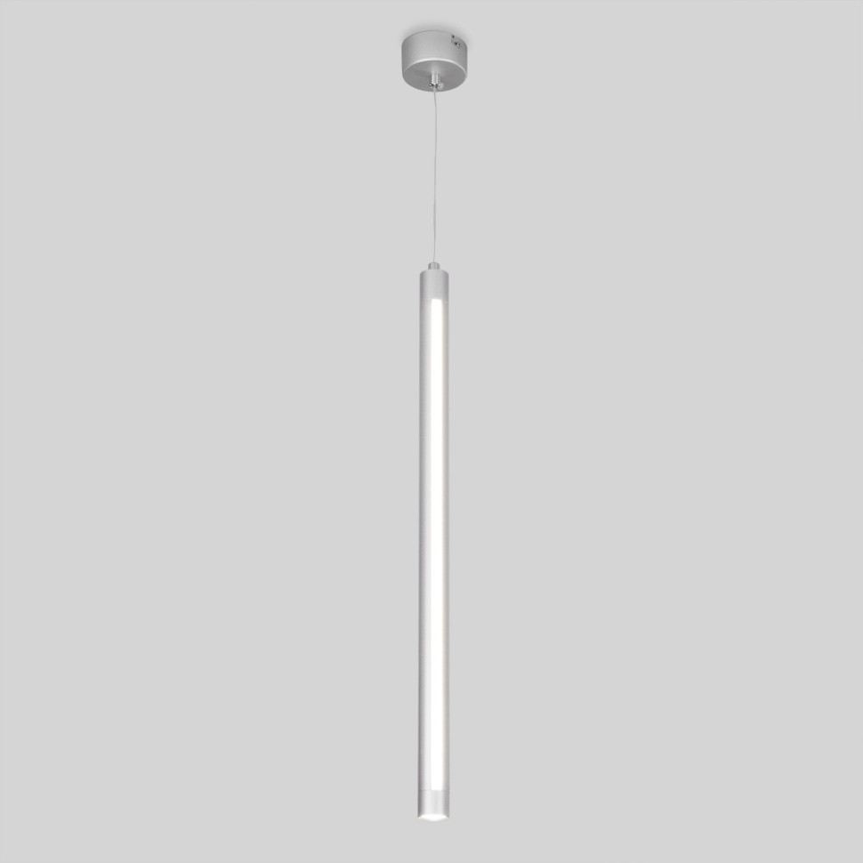 Подвесной светодиодный светильник Eurosvet Strong 50189/1 LED серебро (a048076) соска пустышка ортодонтическая i love mum с колпачком 6мес серый серебро стразы