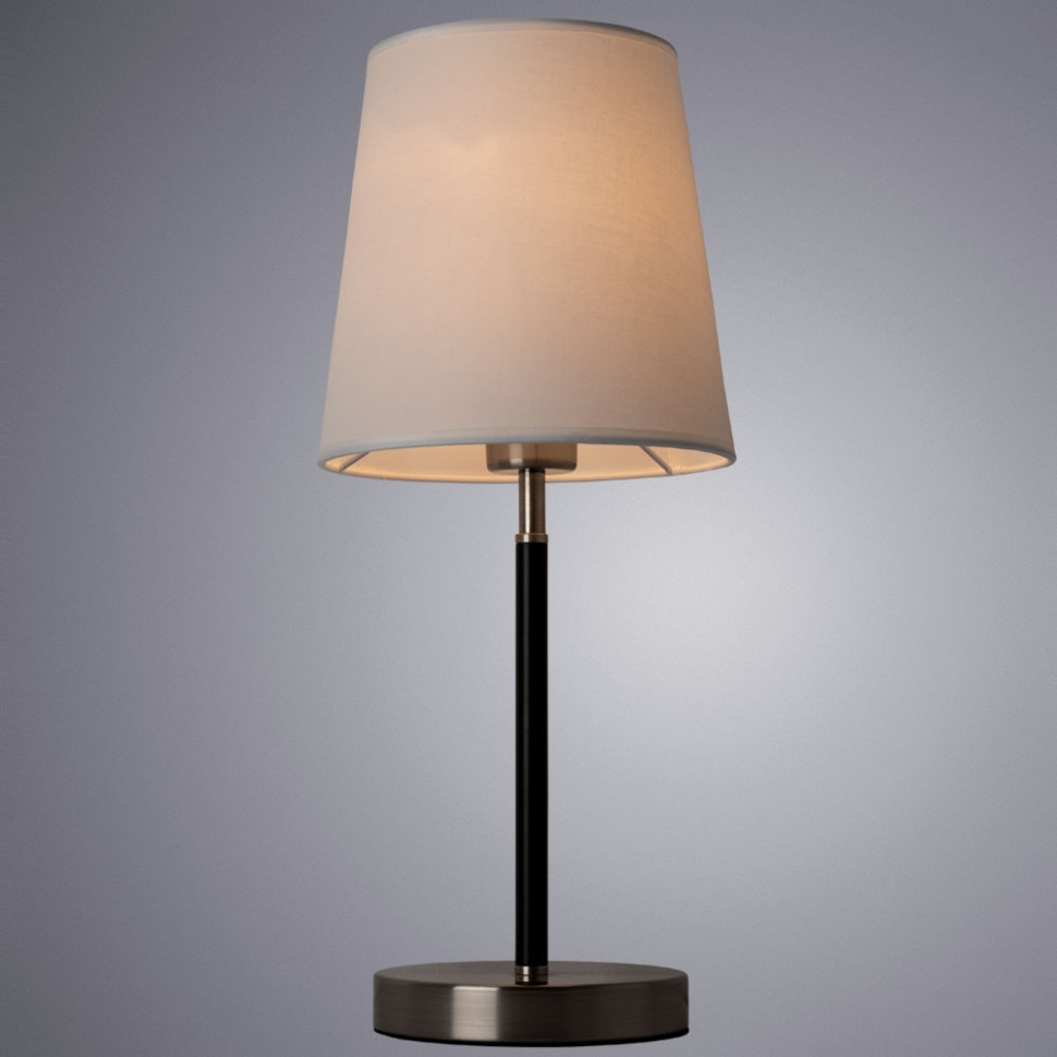 Настольная лампа с лампочками. Комплект от Lustrof. №240848-616593, цвет матовое серебро - фото 4