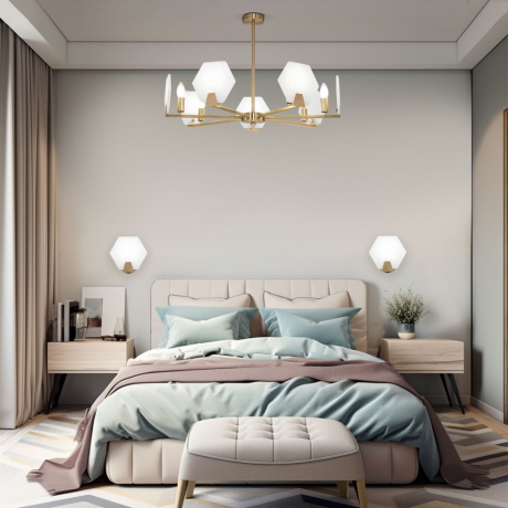 Бра Eurosvet Marble 60158/1 латунь 