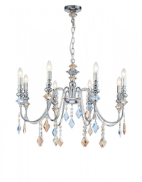 Подвесная люстра Lucia Tucci Maya MAYA 4450.8 chrome