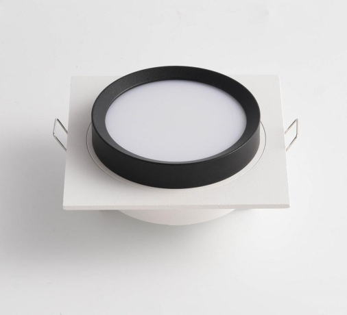 Встраиваемый светильник Maytoni Technical Hoop DL086-GX53-SQ-WB 