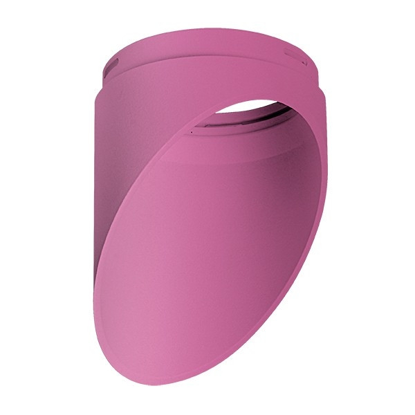 201432 Насадка торцевая на светильник Lightstar Rullo, цвет розовый - фото 1