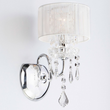 Бра Eurosvet Allata 2045/1 хром/белый 