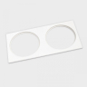 Рамка на 2 светильника Italline IT08-8015 IT08-8015 white 
