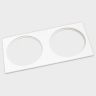 Рамка на 2 светильника Italline IT08-8015 IT08-8015 white 