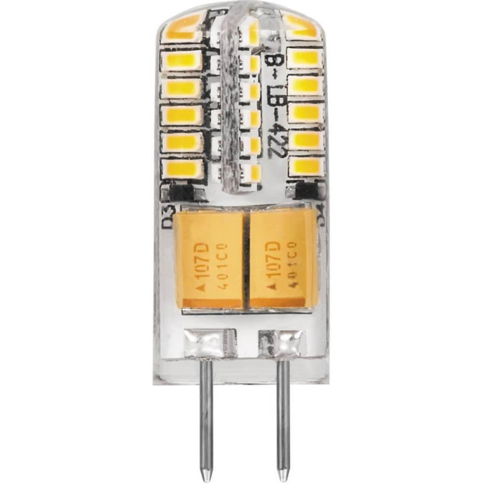 лампочка светодиодная feron lb 422 25532 12v 3w jc g4 4000k упаковка 5 шт Лампа светодиодная Feron LB-422 G4 3W 4000K 25532