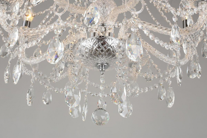 Люстра подвесная со светодиодными лампочками E14, комплект от Lustrof. №300025-657198 