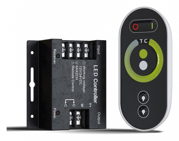 Контроллер-регулятор ЦТ с пультом ДУ Maytoni Lighting control Led strip CLM004