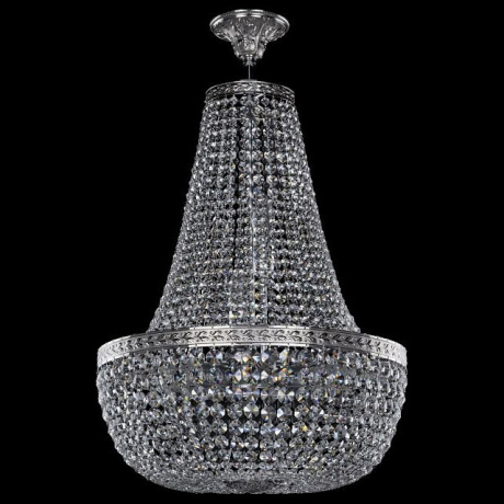 Люстра на штанге Bohemia Ivele Crystal 1911 19111/H2/45IV Ni 