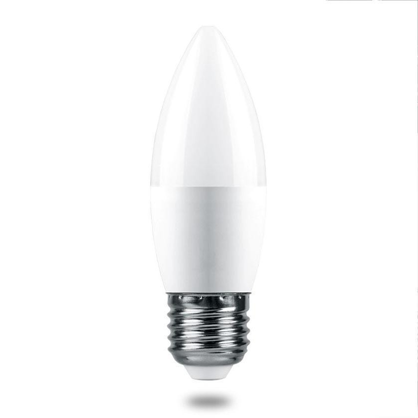 Лампа светодиодная Feron.PRO LB-1306 Свеча E27 6W 6400K 38052