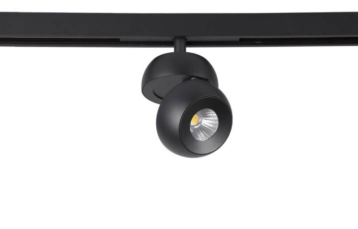 Трековый светильник 7W 4000К для магнитного шинопровода Space Crystal Lux CLT 0.33 011 7W BL-BL 4000K 