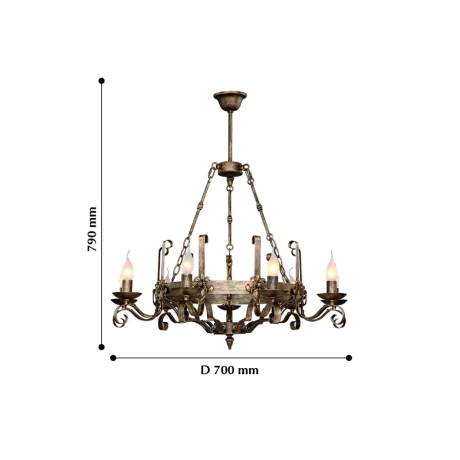 Люстра с лампочками F-Promo Boulogne 2159-9P+Lamps 