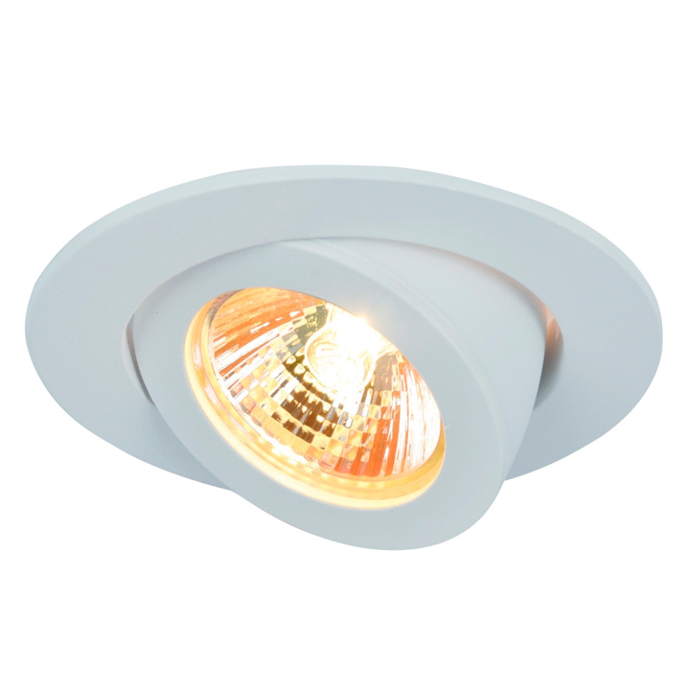 Встраиваемый светильник Arte Lamp Accento A4009PL-1WH светильник настенный arte lamp a4590ap 1ss volare