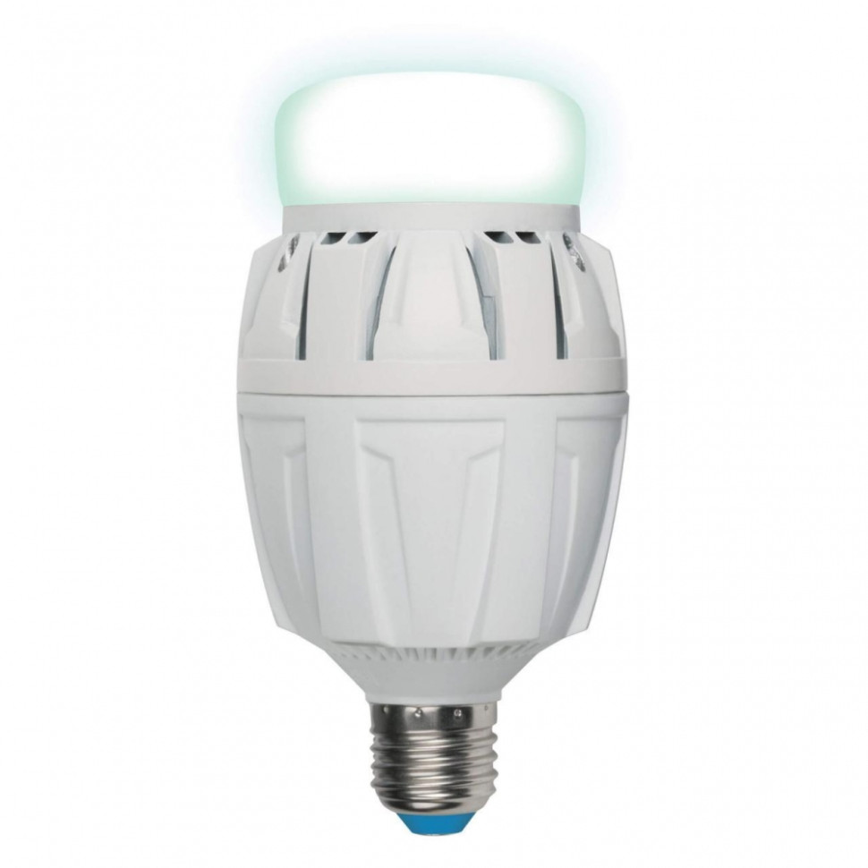 Лампа LED сверхмощная E27 100W (1000W) 4000K (белый) Uniel Venturo LED-M88-100W/NW/E27/FR ALV01WH картон (09507) LED-M88-100W/NW/E27/FR ALV01WH картон - фото 1