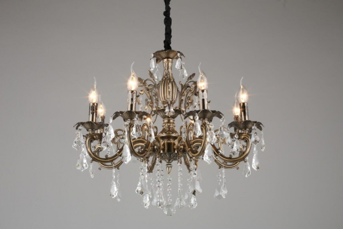 Люстра подвесная с лампочками Omnilux OML-30813-08+Lamps 