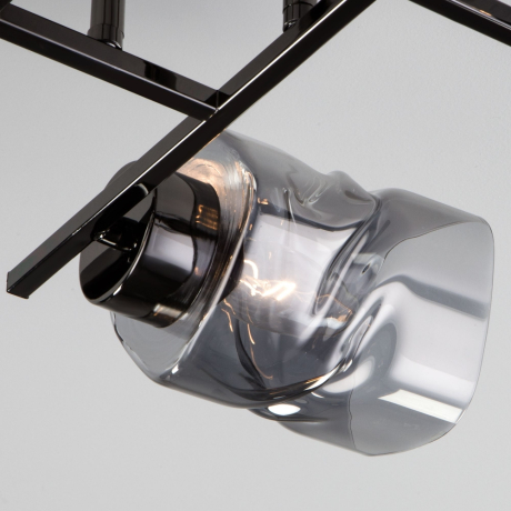 Потолочная люстра Eurosvet Hilari 30165/4 черный жемчуг 