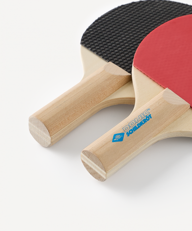 Нарушена упаковка! <772249> Набор для настольного тенниса Tischtennis-Mini-Set, 2 детские ракетки, 3 мяча, сетка Donic ЦБ-00004525