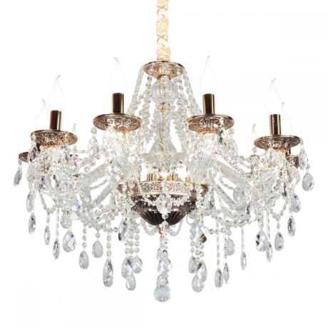 Люстра подвесная со светодиодными лампочками E14, комплект от Lustrof. №122323-657201 