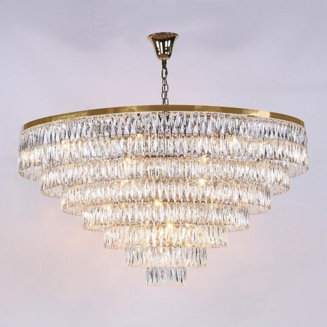 Люстра подвесная Newport 10129+37/C gold (М0062141) 