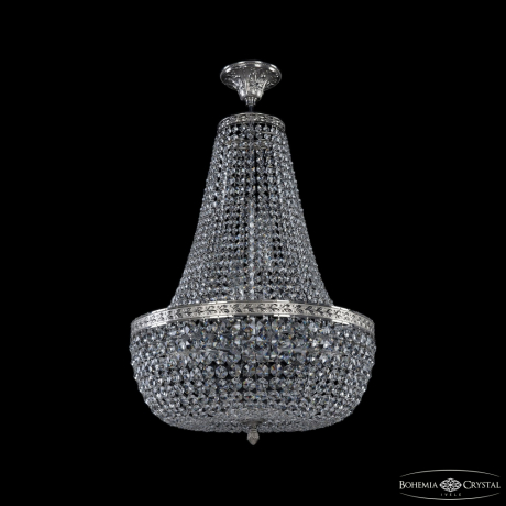 Люстра на штанге Bohemia Ivele Crystal 19111/H2/45IV Ni C1 