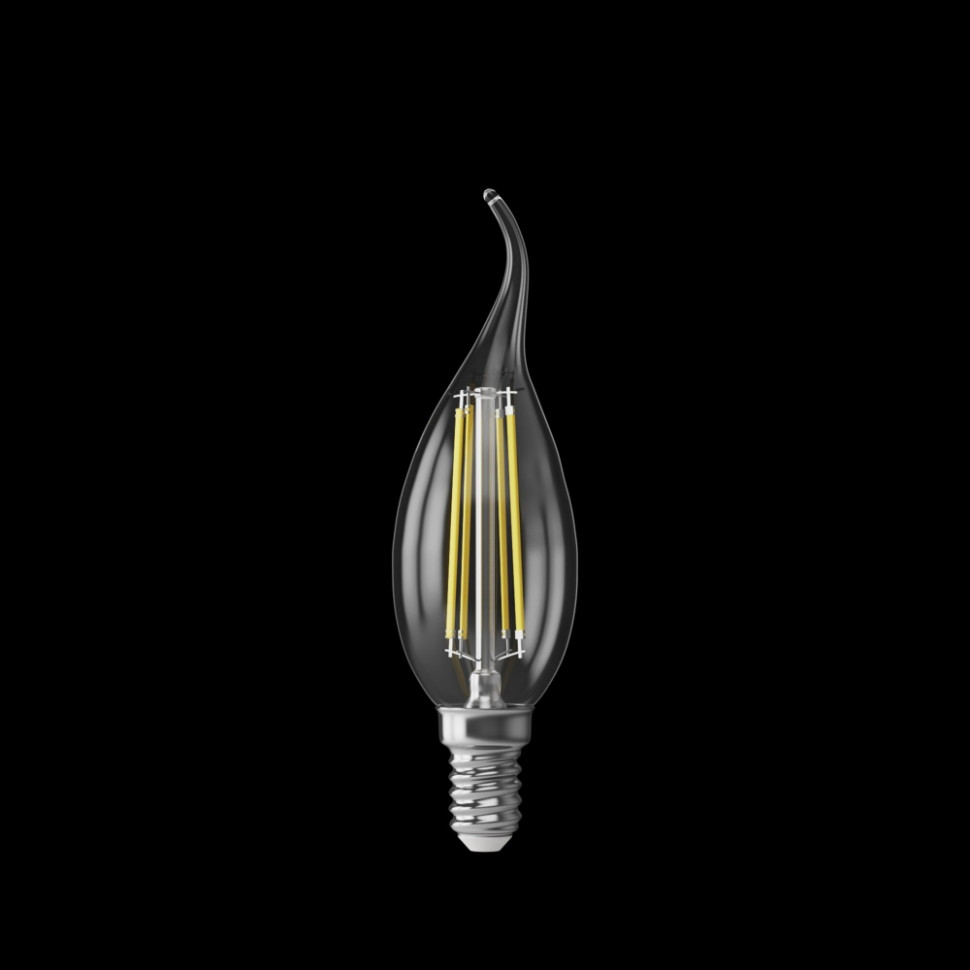 Филаметная светодиодная лампа Е14 6.5W 4000К (белый) Crystal Voltega 7133 - фото 1