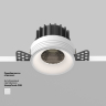 Встраиваемый светильник Maytoni Technical Round DL058-12W4K-TRS-W 
