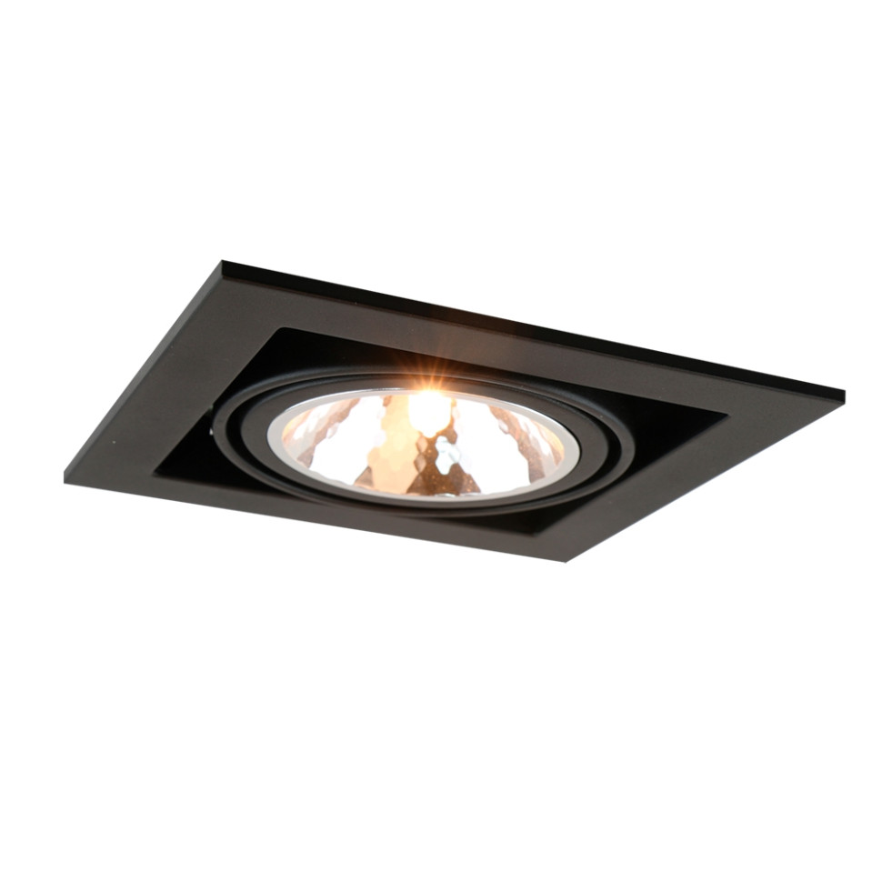 A5949PL-1BK Встраиваемый точечный светильник Arte Lamp Cardani Semplice, цвет черный - фото 1