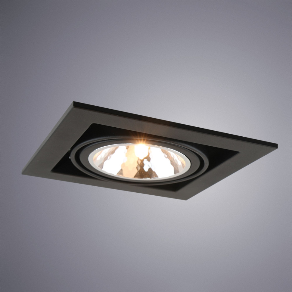 A5949PL-1BK Встраиваемый точечный светильник Arte Lamp Cardani Semplice, цвет черный - фото 2