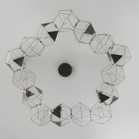 Подвесная люстра Eurosvet Uma 90369/15 черный жемчуг