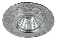 Точечный встраиваемый светильник c разноцветной светодиодной подсветкой Эра DK LD4 SL/RGB Б0019207