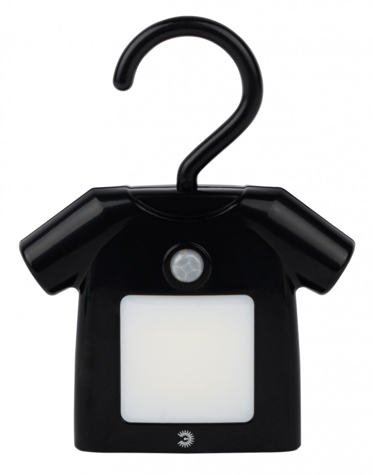 Светодиодный светильник ночник с датчиком движения Эра NLED-486-1W-MS-BK (Б0049346) ночник эра nn 604 ls bu