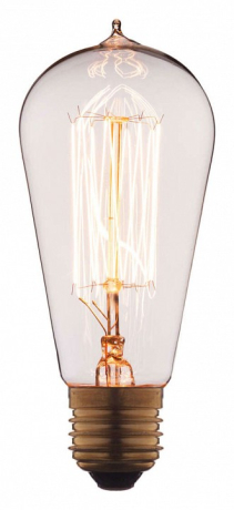 Лампа накаливания Loft it Edison Bulb E27 60Вт 2700K 6460-SC 