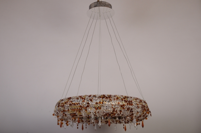 Подвесная люстра Abrasax L.8301-8 BROWN 