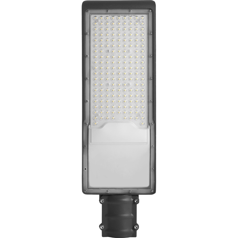 Светодиодный уличный фонарь консольный на столб Feron SP3035 120W 6400K 230V, серый 41581 фонарь на столб feron оптима 11563