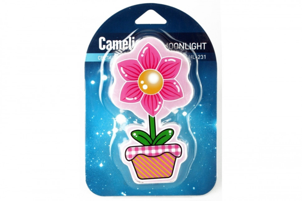 NL-231 ''Цветок'' LED ночник Camelion 13806 - фото 2